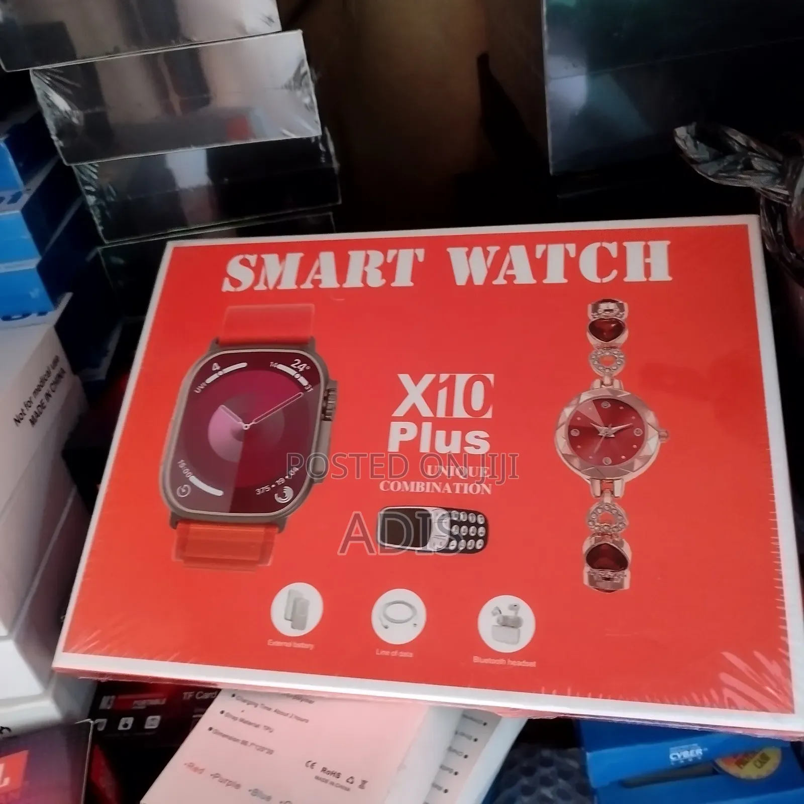 X10 Plus Smart Watch Combo