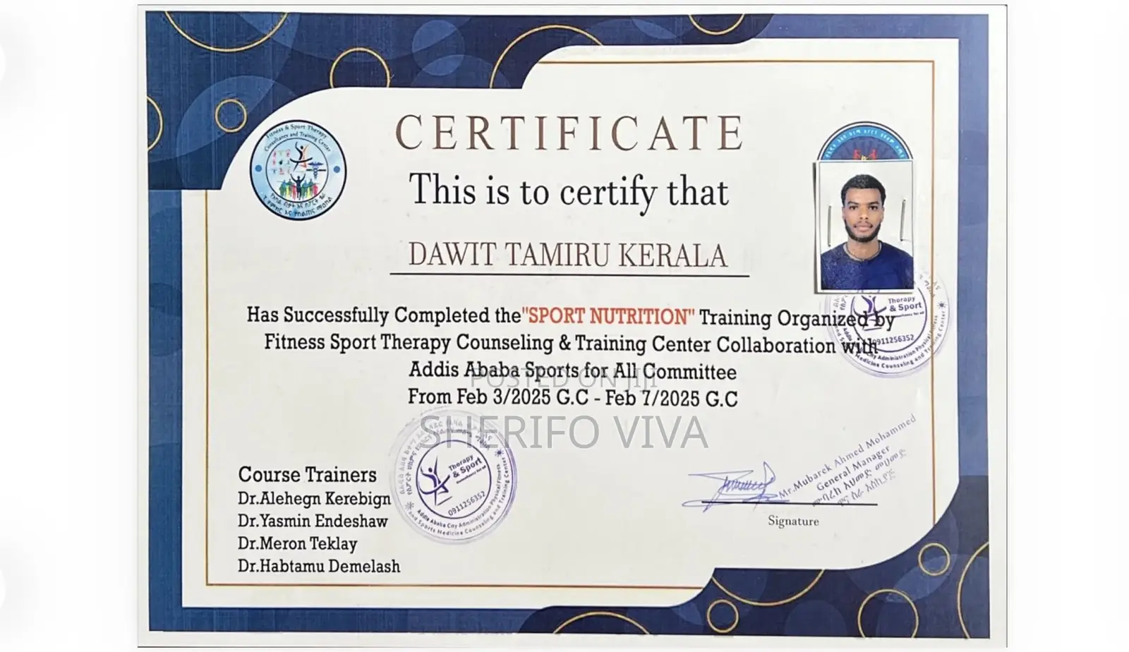 Personal Trainer (Fitness)