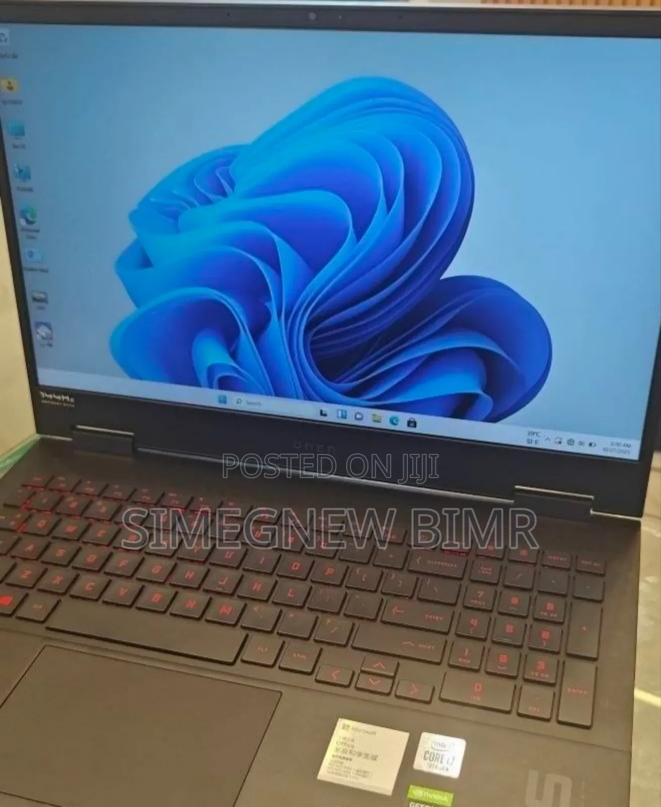 New Laptop HP Omen 15 16GB Intel Core I7 SSD 1T