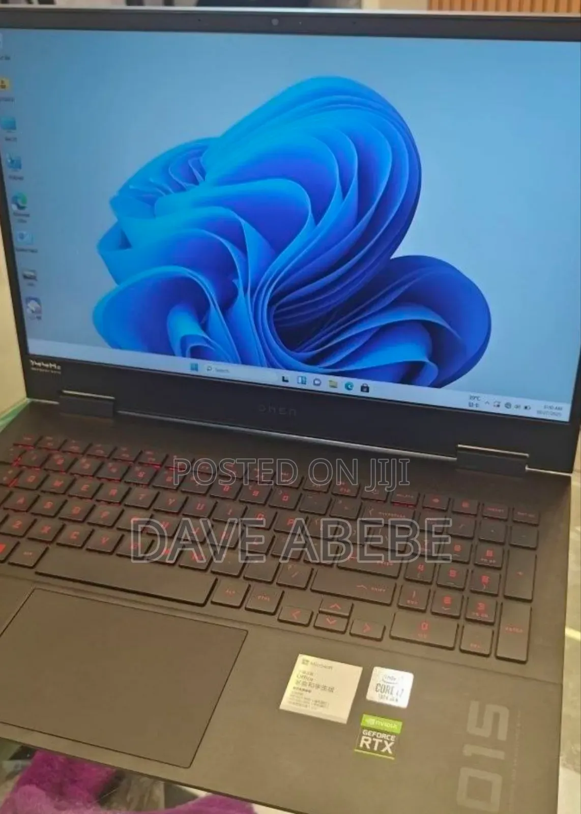 New Laptop HP Omen 15 16GB Intel Core I7 SSD 1T