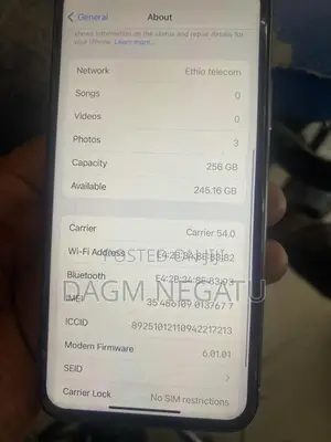 Apple iPhone X 256 GB Silver