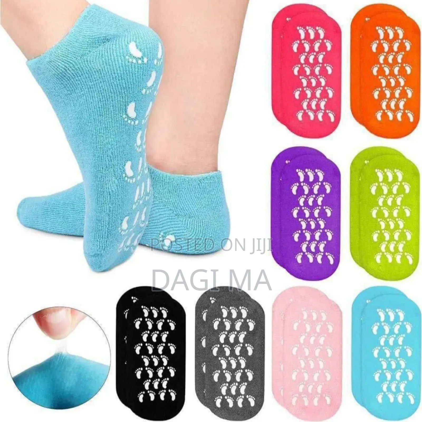 Spa Gel Moisturizer Socks(የእግር ማለስለሻ ካልሲ)
