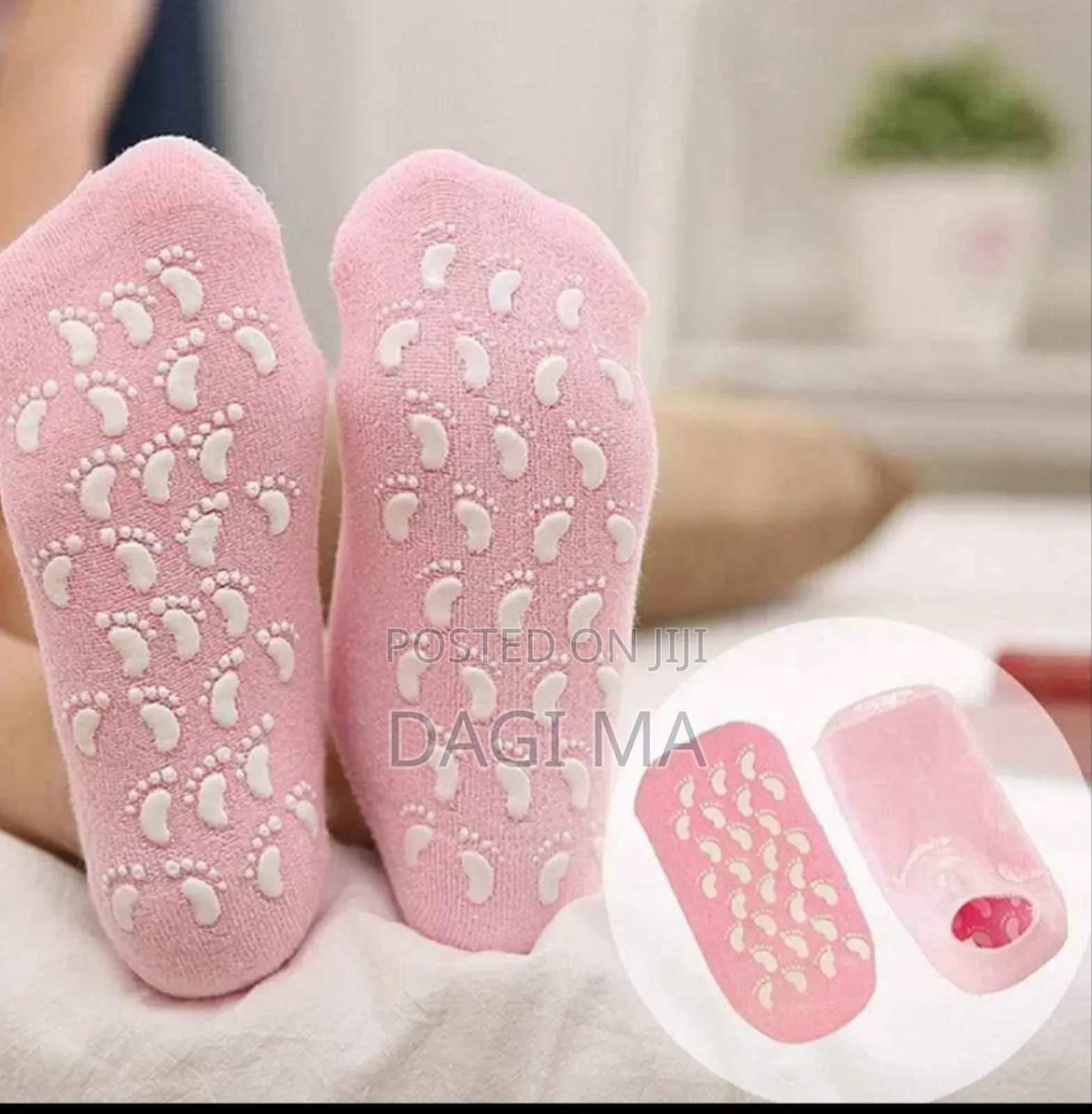 Spa Gel Moisturizer Socks(የእግር ማለስለሻ ካልሲ)