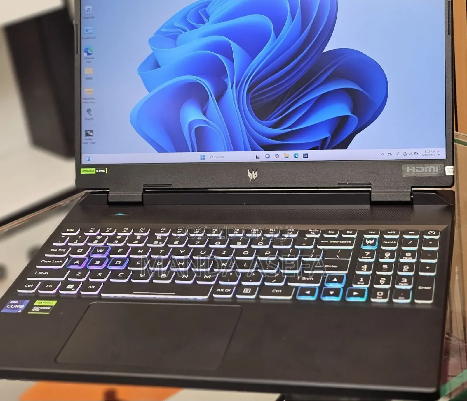 New Laptop Acer Predator Helios 300 16GB Intel Core I9 SSD 1T