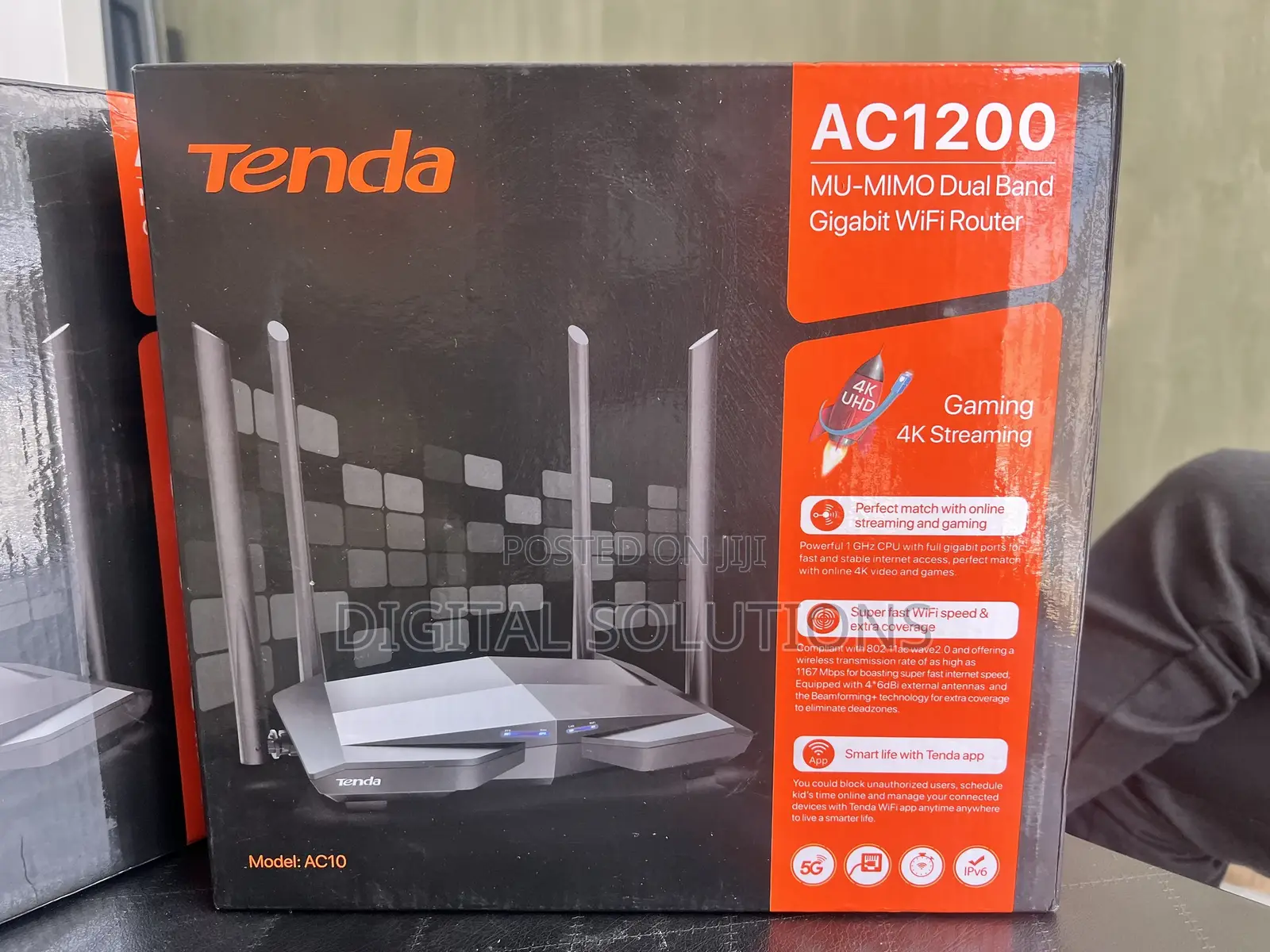 Tenda Ac1200 Gigabit Wifi Router Dual Band Access Point
