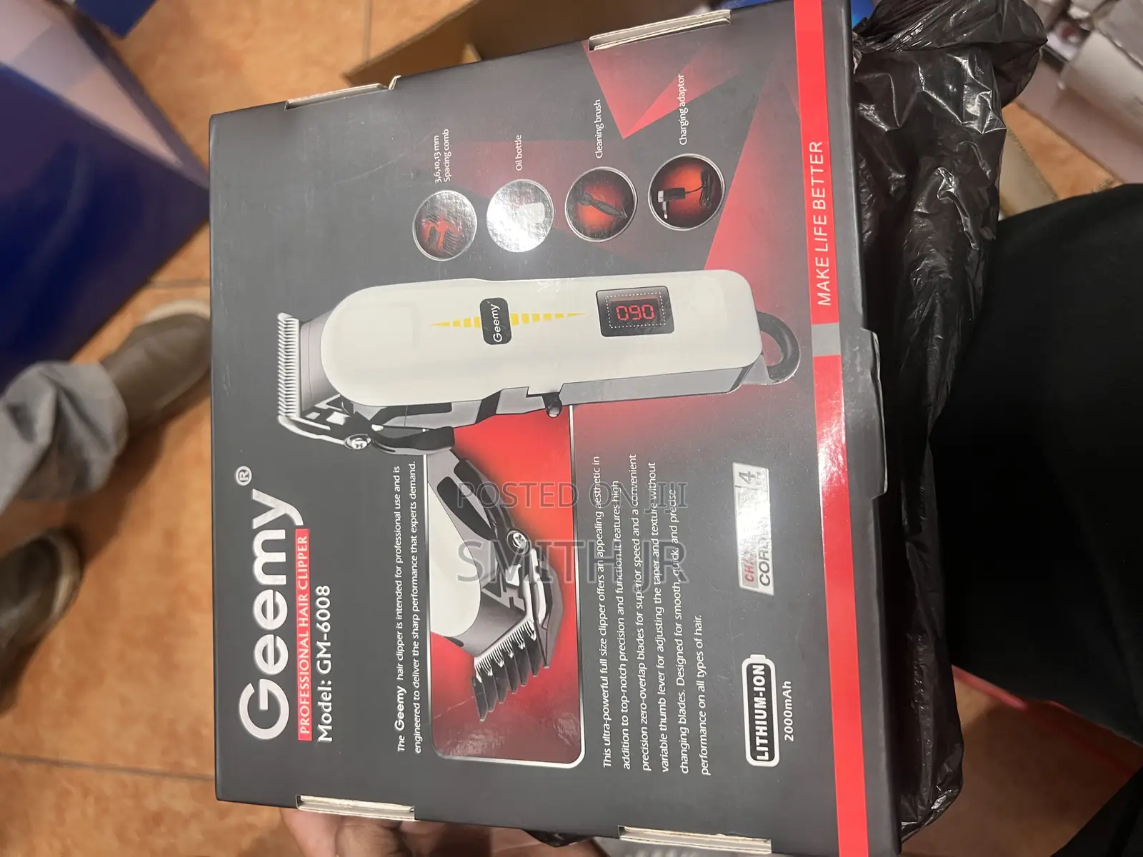 Geemy Professional Hair Clipper
