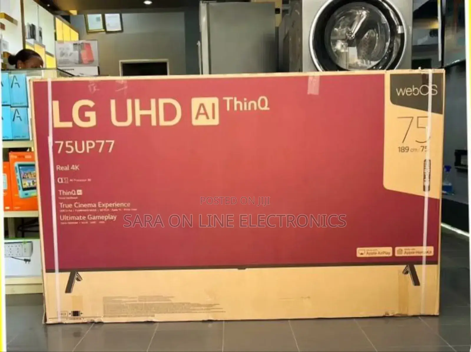 Lg 75" Uhd Smart Android Tv New Model *Free Delivery