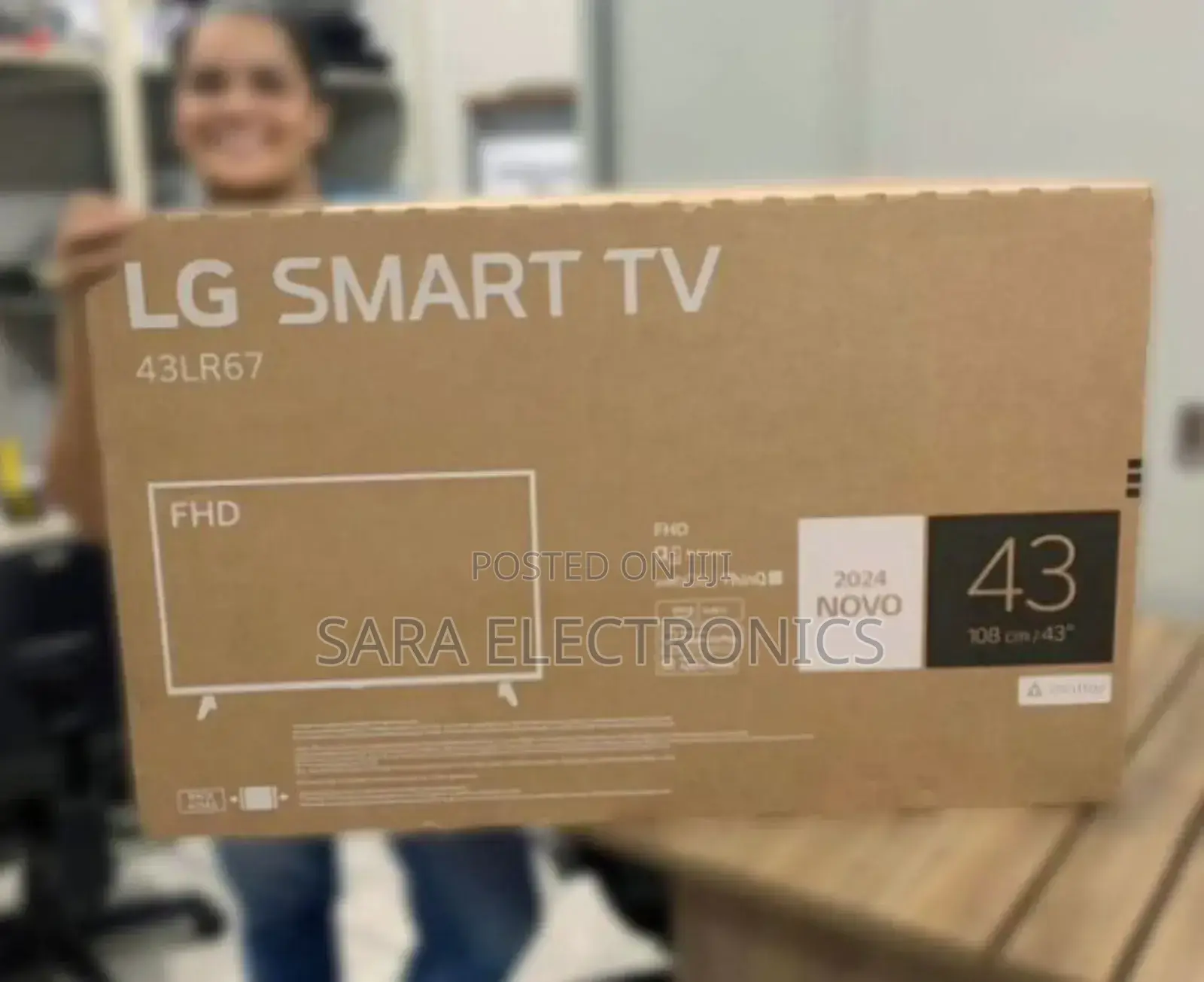 Lg 43" Uhd Smart Tv Novo 2024 10year Warranty Free Delivery