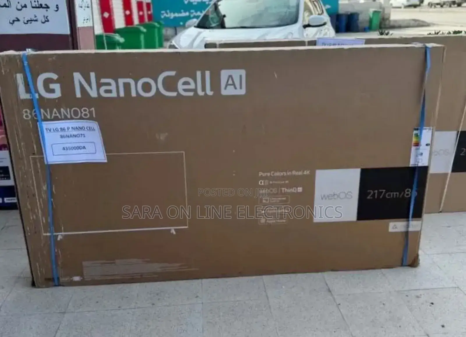 Lg 65" Uhd Smart Tv Nano Cell Free Delivery