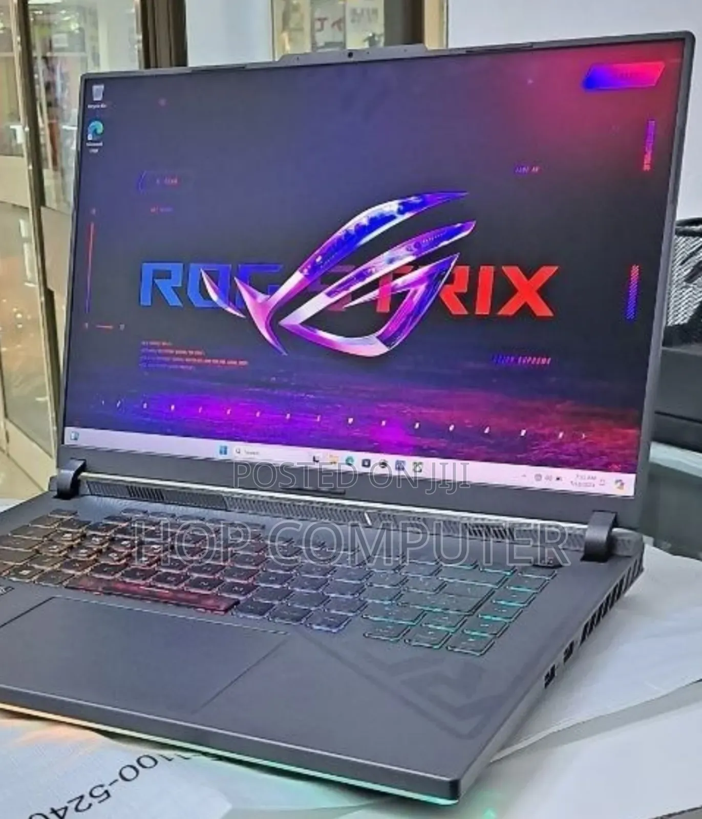 New Laptop Asus ROG Strix G16 G614 16GB Intel Core I7 SSD 1T