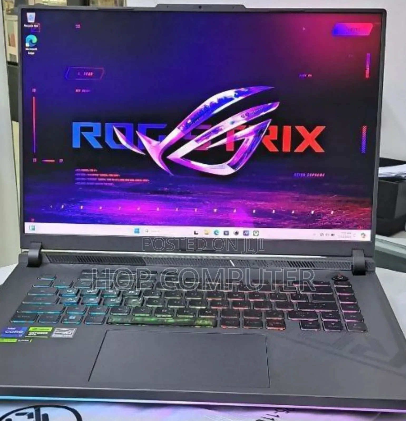 New Laptop Asus ROG Strix G16 G614 16GB Intel Core I7 SSD 1T