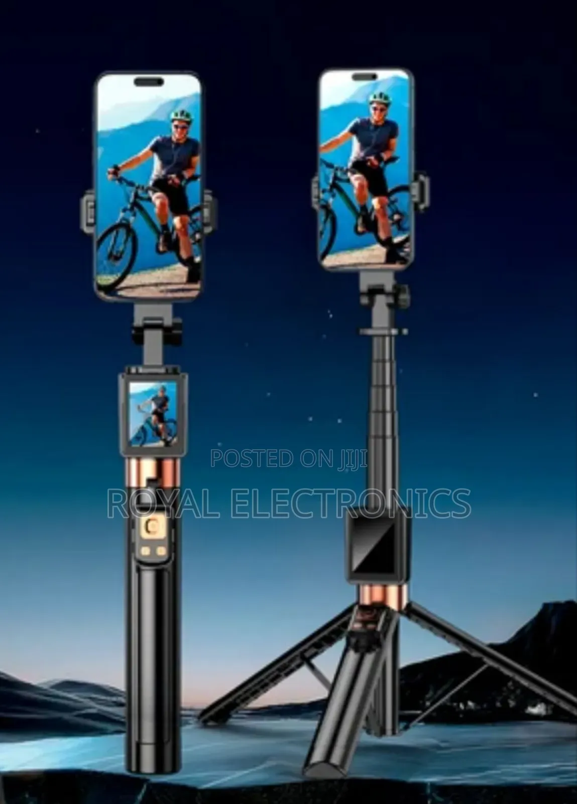 የራሱ Screen የተገተመለት እንደፈለጉ እየተንቀሳቀሱ Photo እና Video የሚነሱበት Gimbal Tripod
