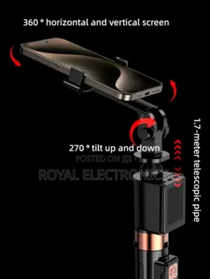 የራሱ Screen የተገተመለት እንደፈለጉ እየተንቀሳቀሱ Photo እና Video የሚነሱበት Gimbal Tripod