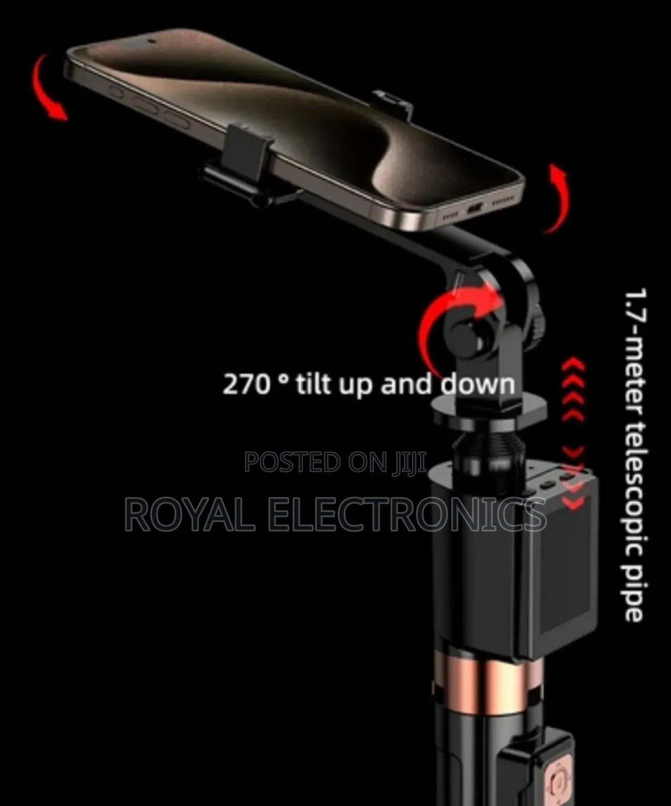 የራሱ Screen የተገተመለት እንደፈለጉ እየተንቀሳቀሱ Photo እና Video የሚነሱበት Gimbal Tripod