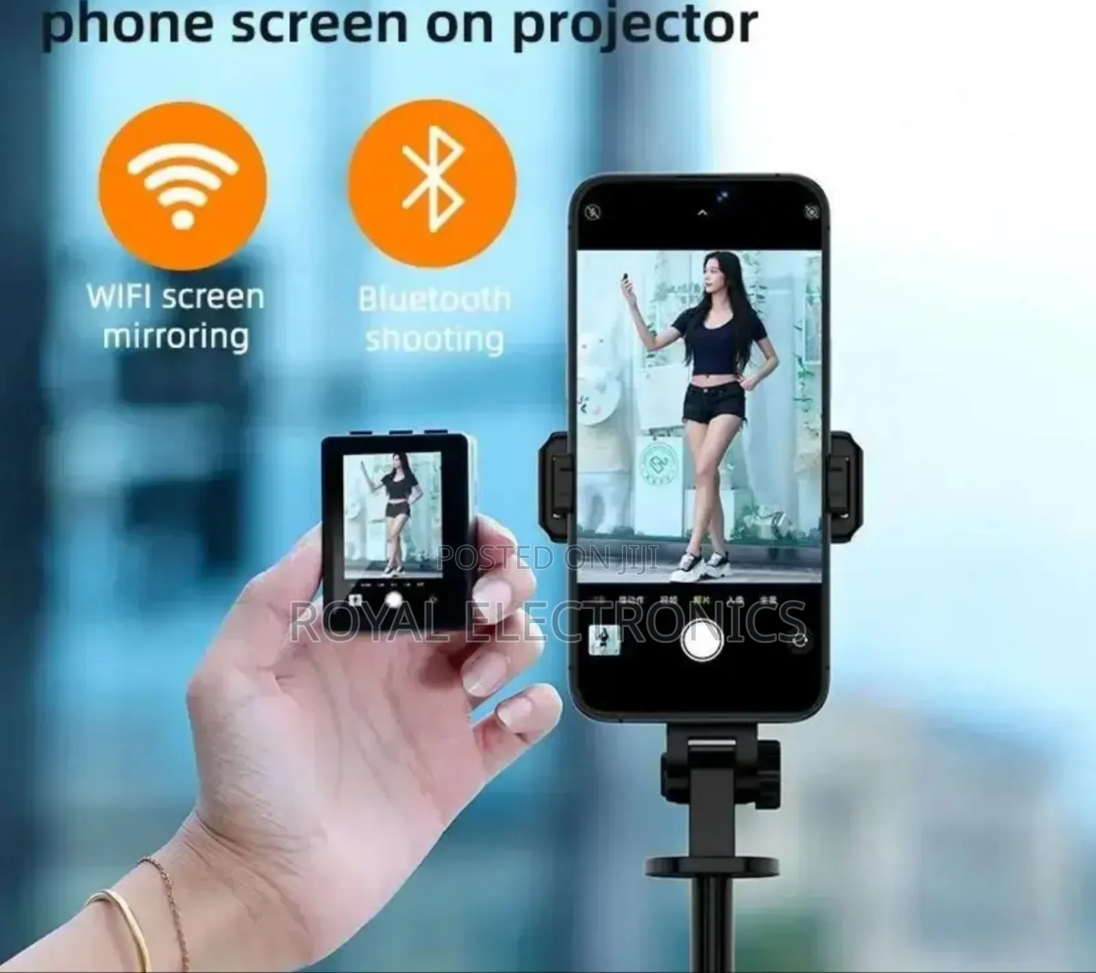 የራሱ Screen የተገተመለት እንደፈለጉ እየተንቀሳቀሱ Photo እና Video የሚነሱበት Gimbal Tripod