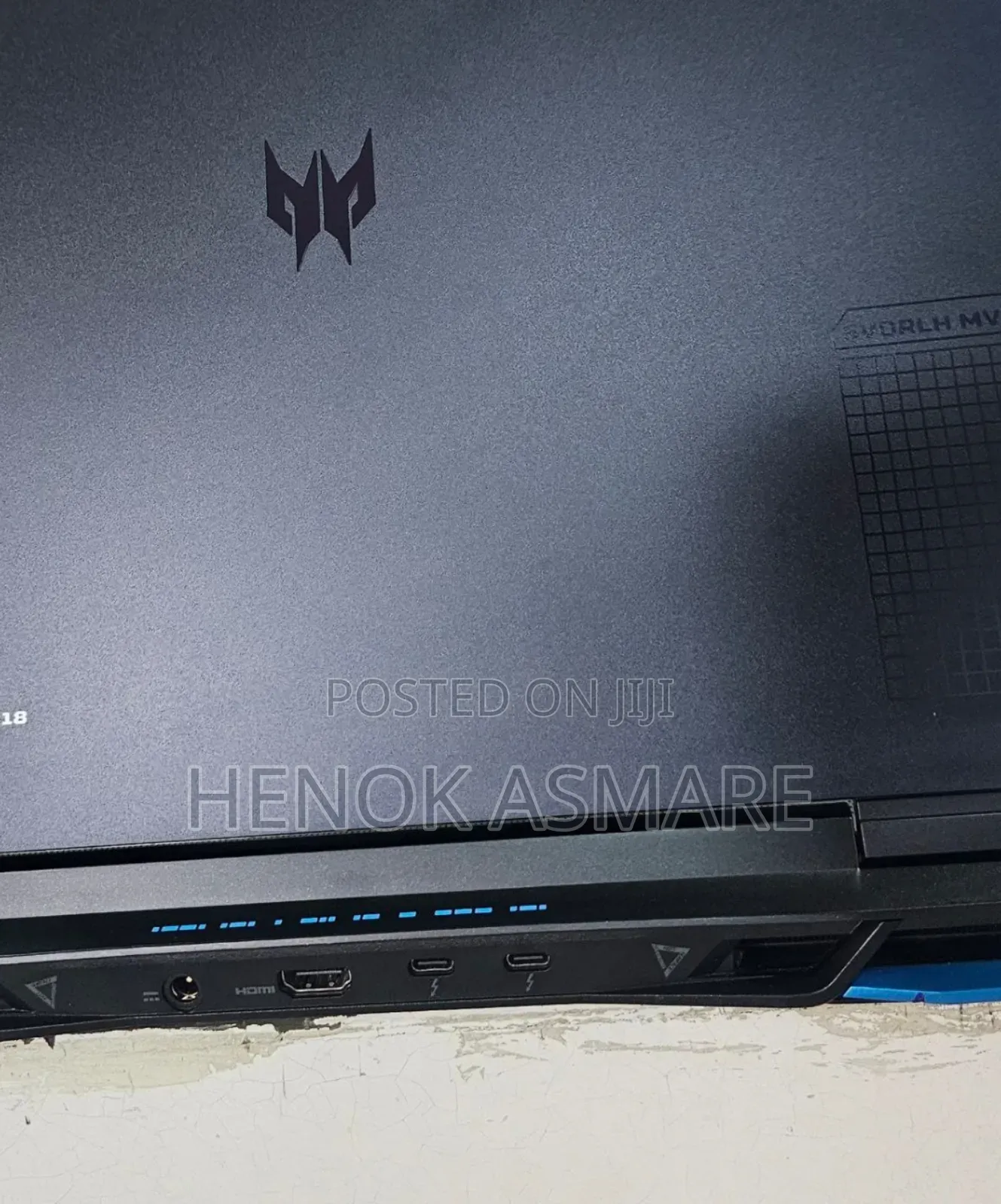 New Laptop Acer Predator Helios 300 16GB Intel Core I9 SSD 1T