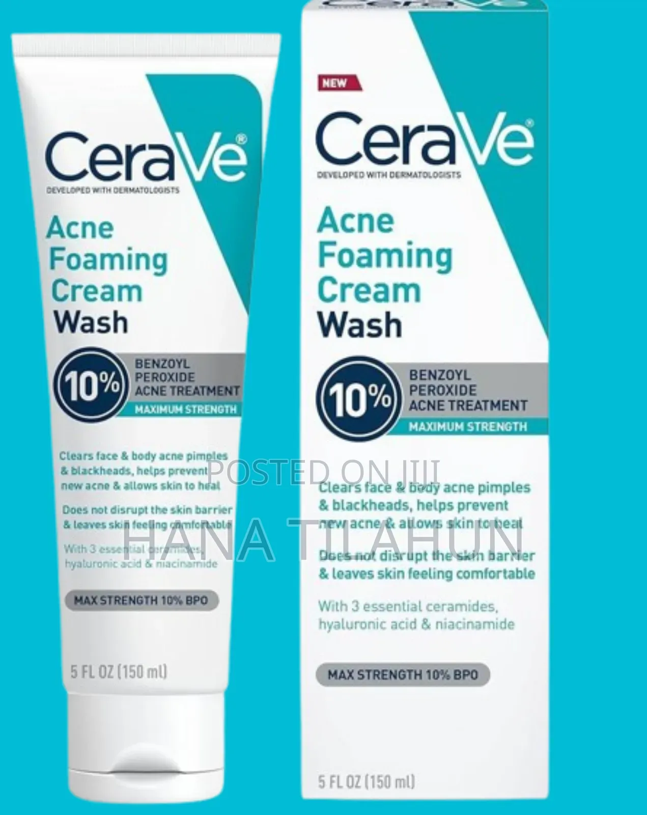 Cerave Acne Foaming Cream Wash