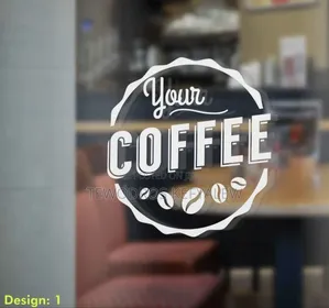 Coffee Shop Sticker
