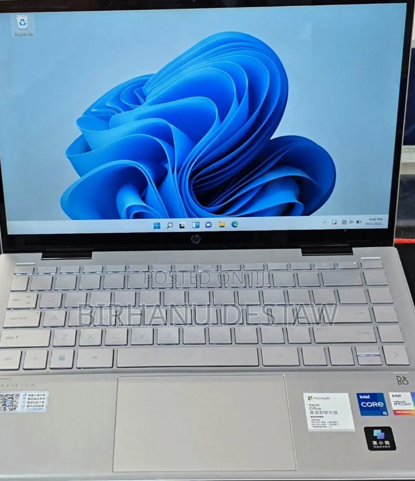 New Laptop HP Pavilion X360 16GB Intel Core I5 SSD 512GB