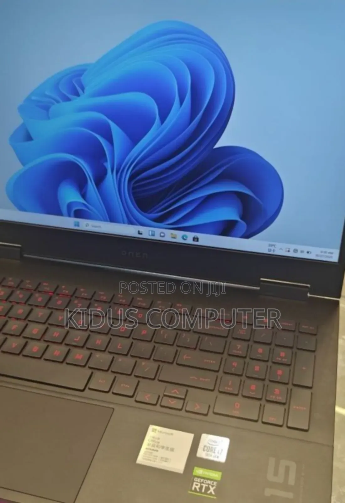 New Laptop HP Omen 15 16GB Intel Core I7 SSD 1T