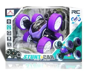 Photo - Remote-Controlled 360° Rotation Stunt Car Led Lights High-Speed Rc Toy