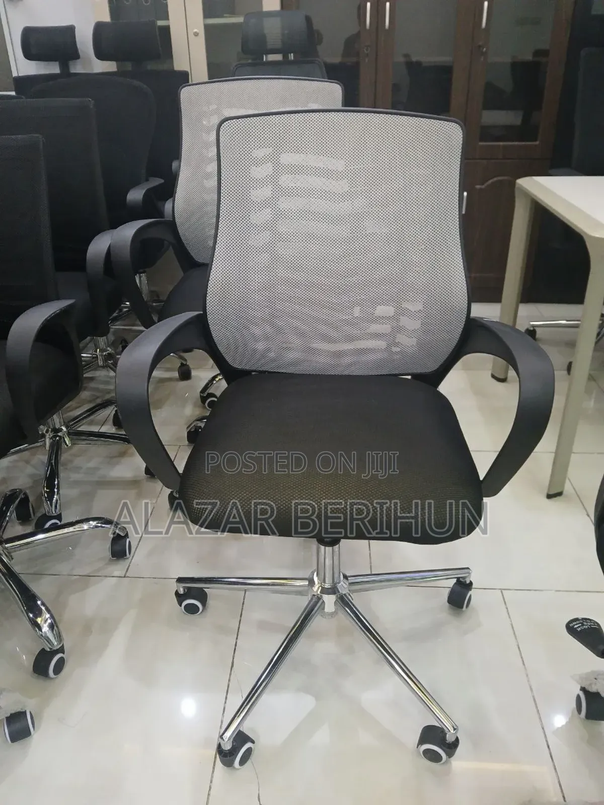 Office Chair( Back Gray)