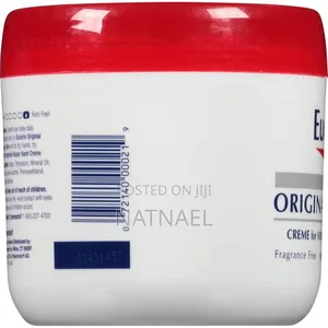 Eucerin Original Healing Cream and the Eucerin Advanced Repair Cream