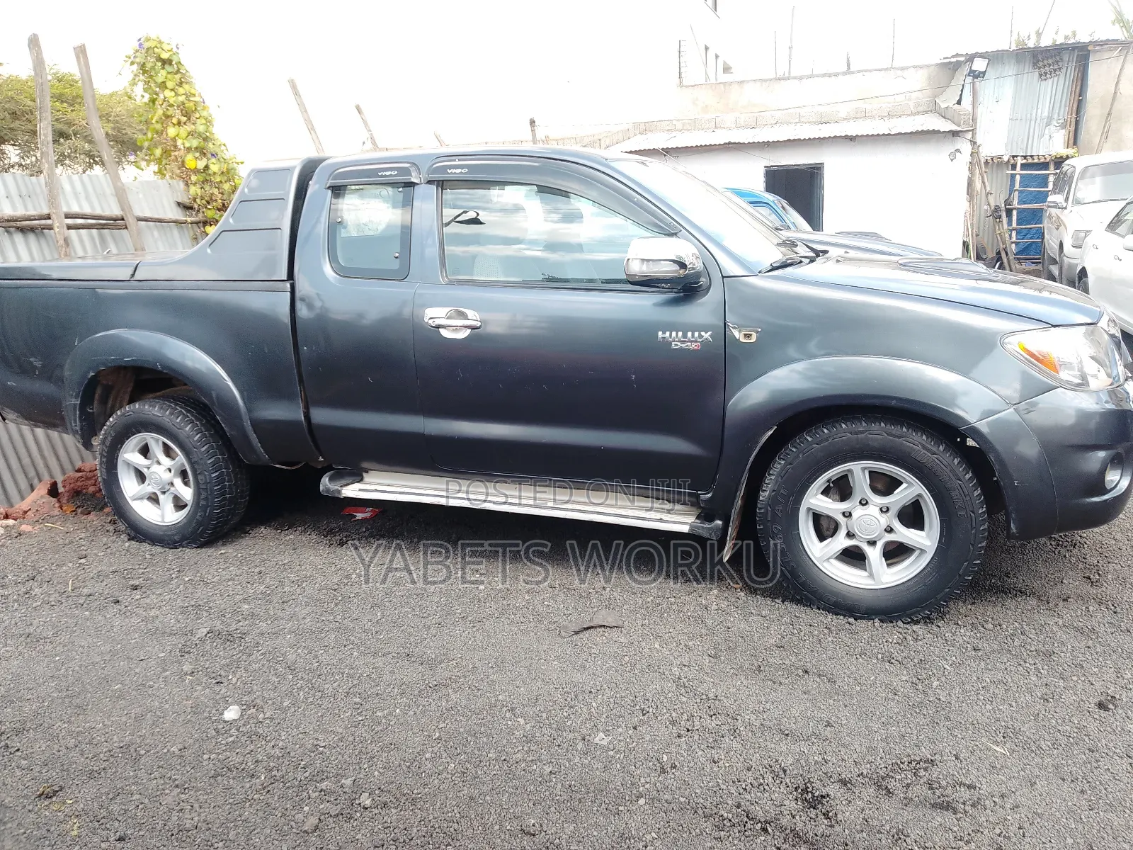 Toyota Hilux 2.5 D-4D Extra Cab 2008 Gray