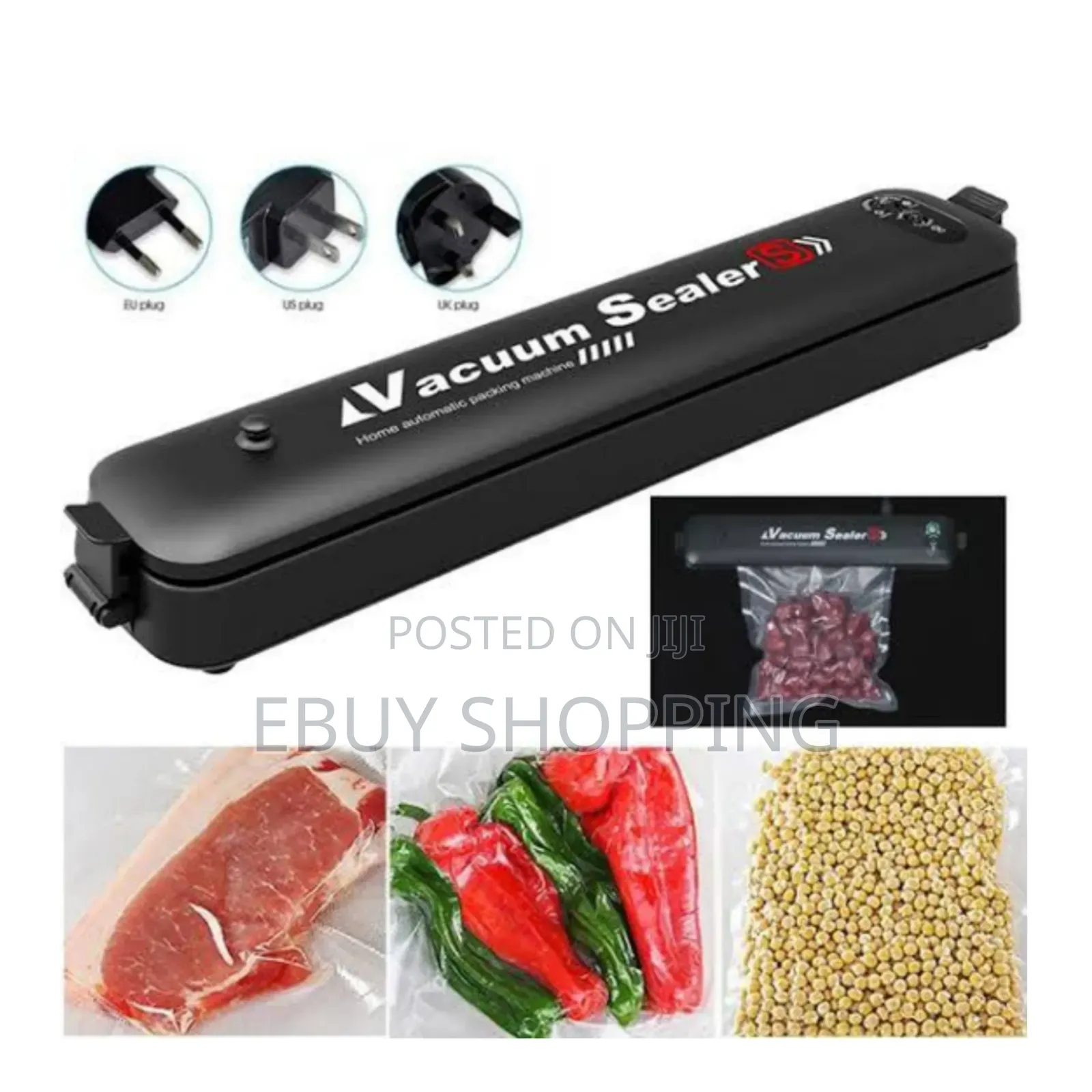 Space-Saving Automatic Food Vacuum Sealer