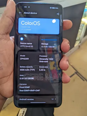 Oppo Reno8 5G 256 GB Black