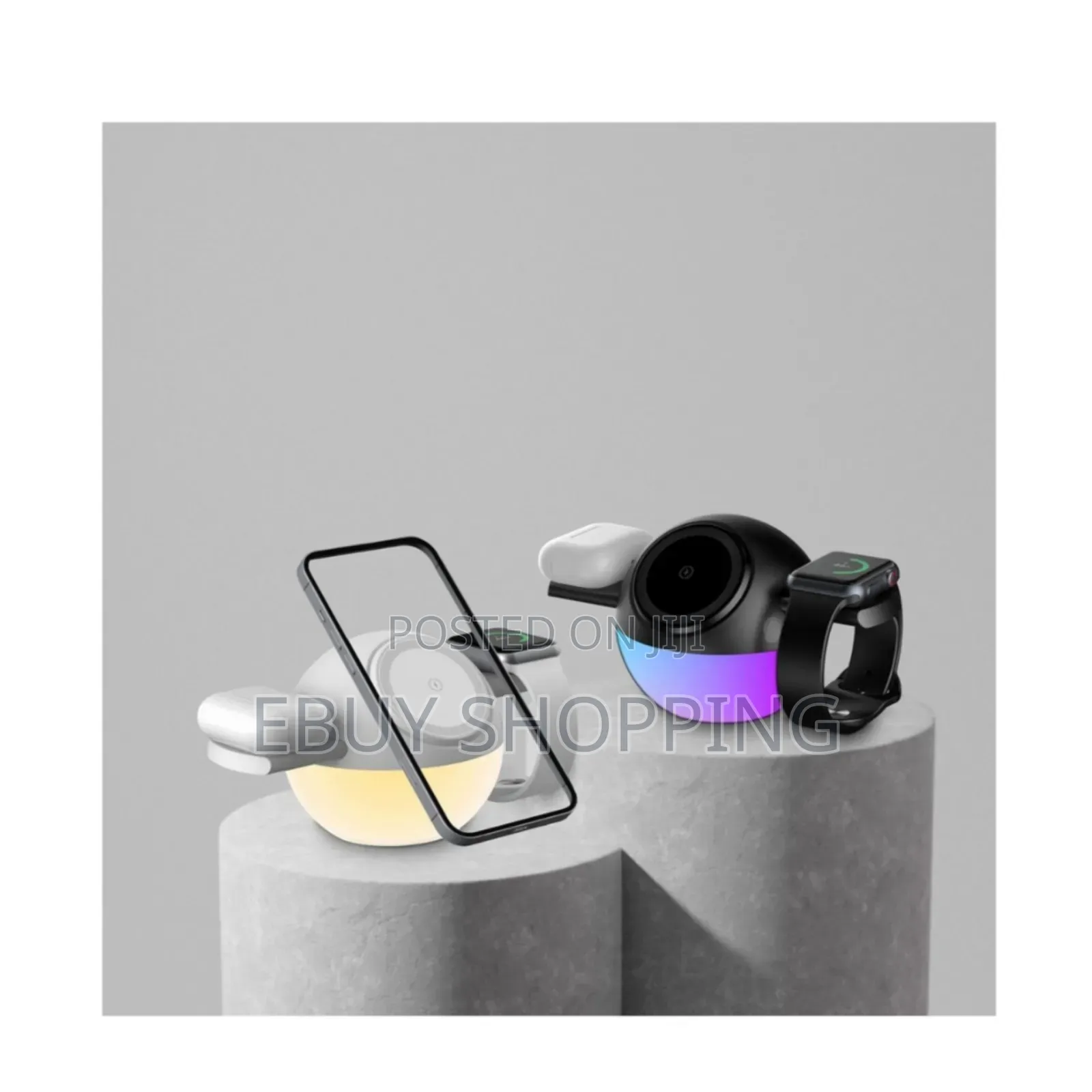 Illuminate and Charge: The Porodo Orbix RGB Wireless Charging Dock