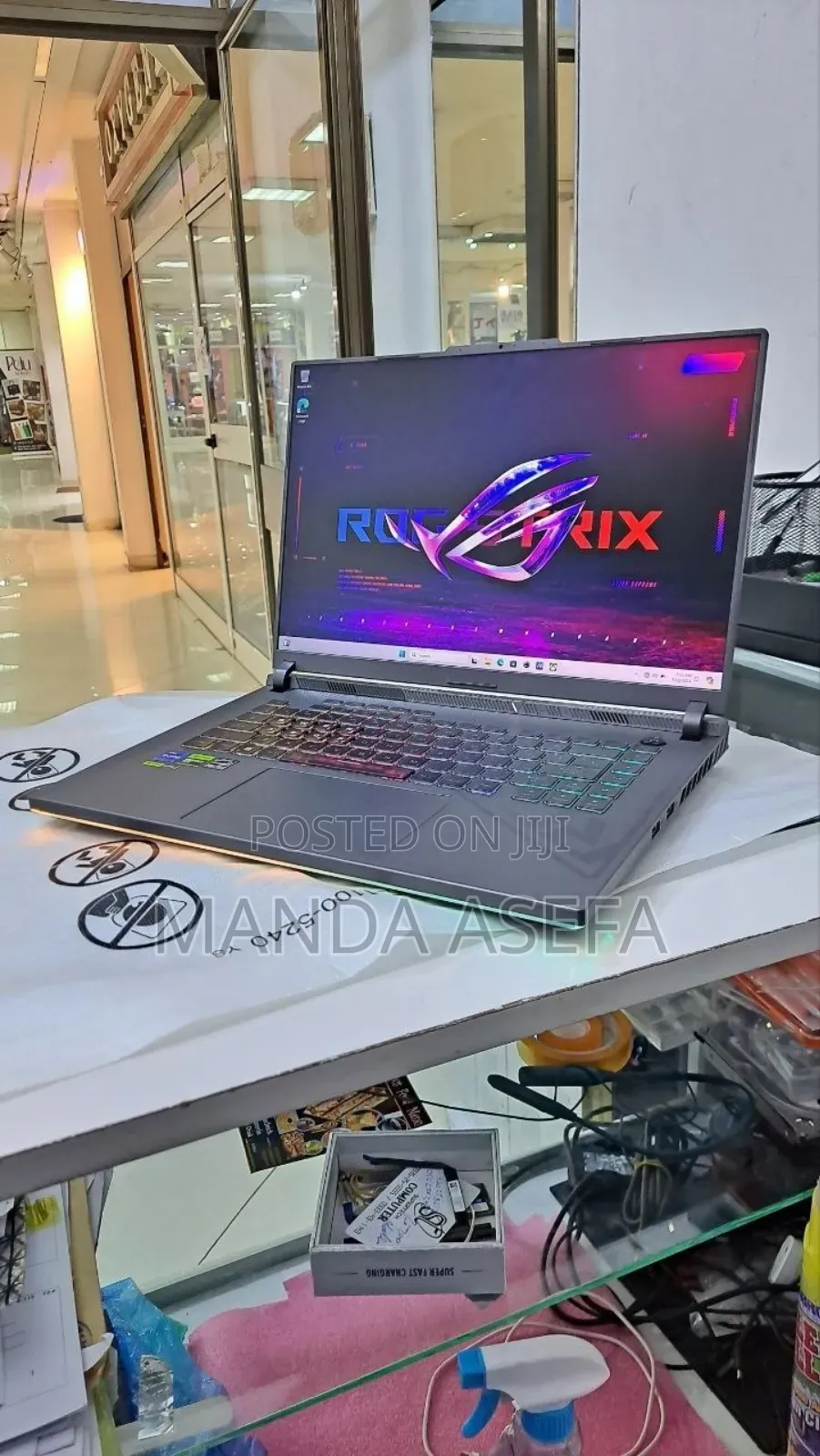 New Laptop Asus ROG Strix G16 G614 16GB Intel Core I7 SSD 1T