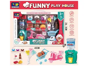 Photo - Funny Play House – Mini Kitchen Supermarket Play Set