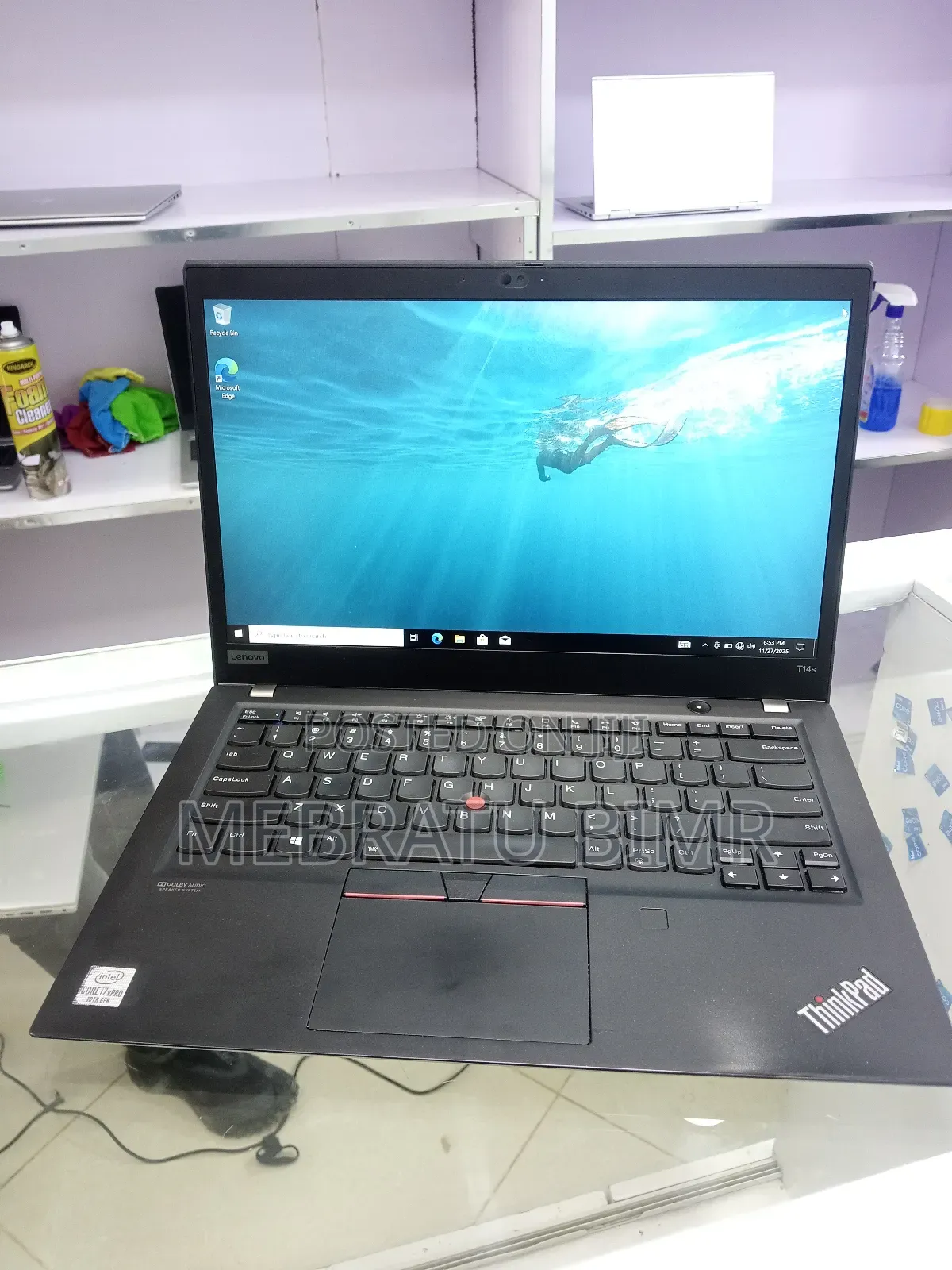 New Laptop Lenovo ThinkPad T14s Gen 1 16GB Intel Core i7 SSD 512GB