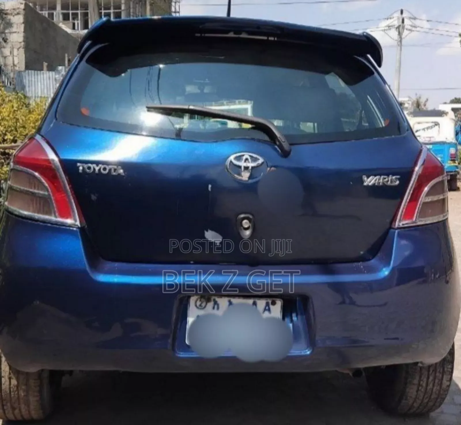 Toyota Yaris 2005 Blue