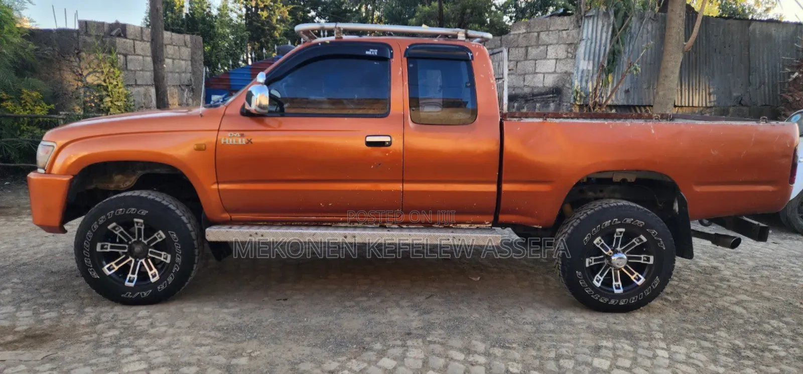 Toyota Hilux 1998 Orange