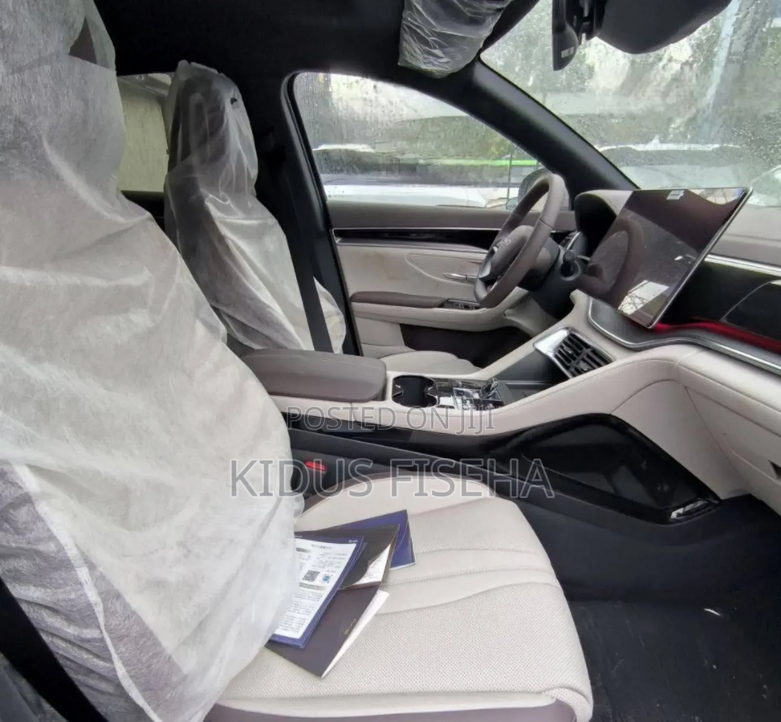 New BYD Song Plus 2025 Beige