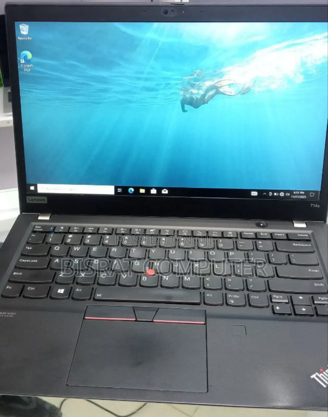 New Laptop Lenovo ThinkPad T14s G4 16GB Intel Core I7 SSD 512GB