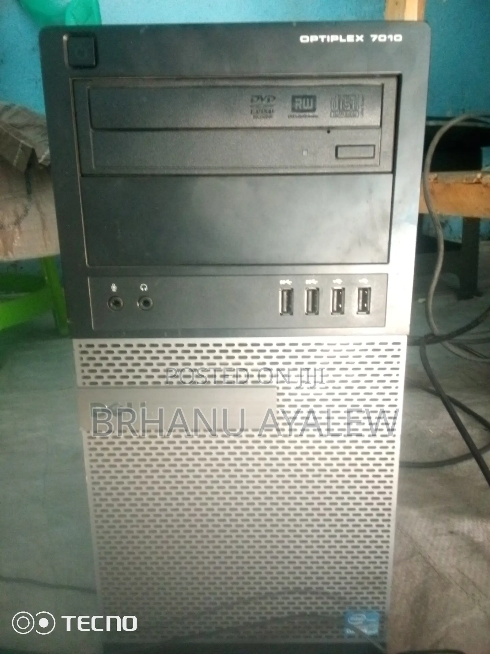 Desktop Computer Dell Optiplex 7020 4GB Intel Core I5 HDD 500GB