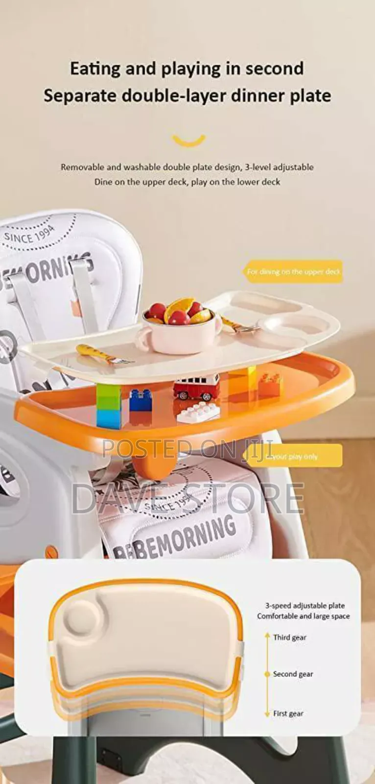 2in 1baby High Chair