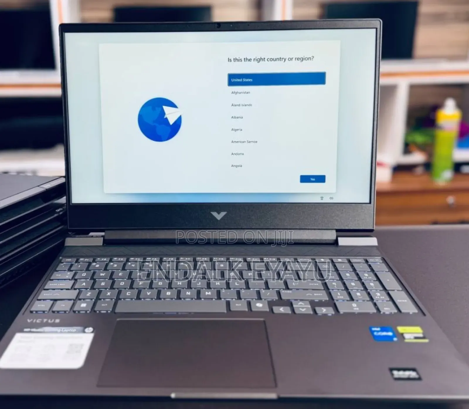 New Laptop HP Victus 15 16GB Intel Core I5 SSD 512GB