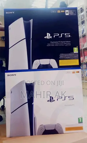 Photo - አዲስ Packed Palystation 5 Slim ከ ሁለት ጆይቲክ ጋር