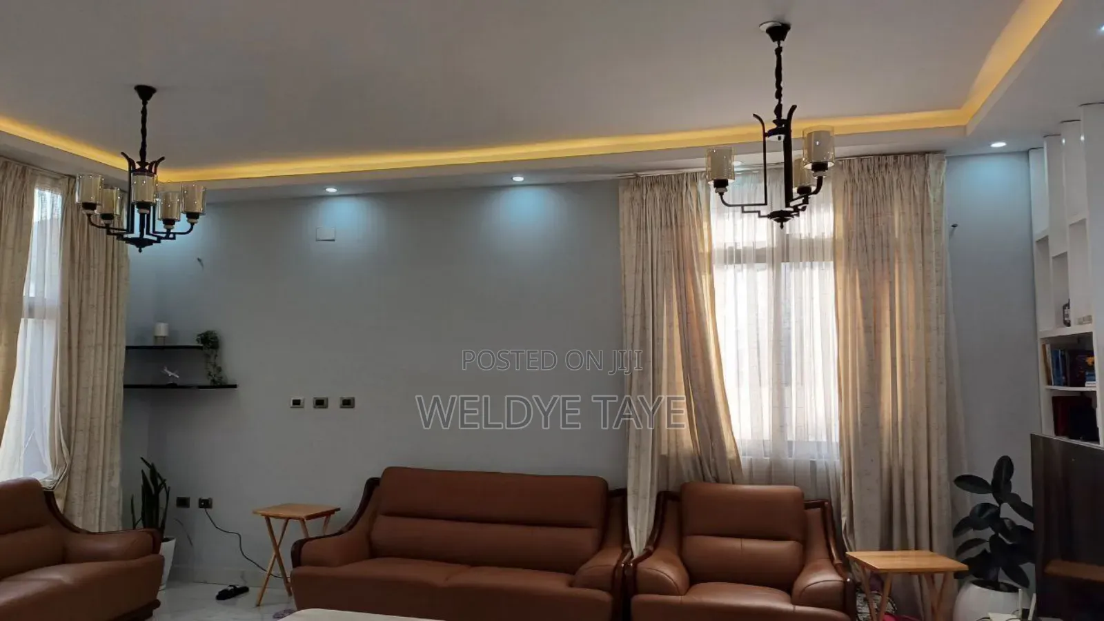 Furnished 8bdrm House in ወንዴ ደላላ, Bole for sale