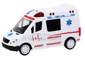 Photo - Remote Control Ambulance – Rc Lights Sounds, White