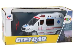 Remote Control Ambulance – Rc Lights Sounds, White