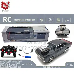 Car-Racing Rc Model Car – Full-Function Remote With Simulation Lights