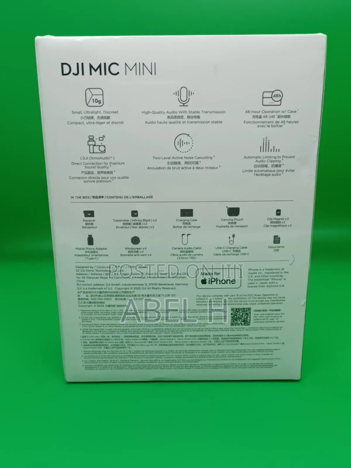 Dji Mic Mini Microphone Brand New