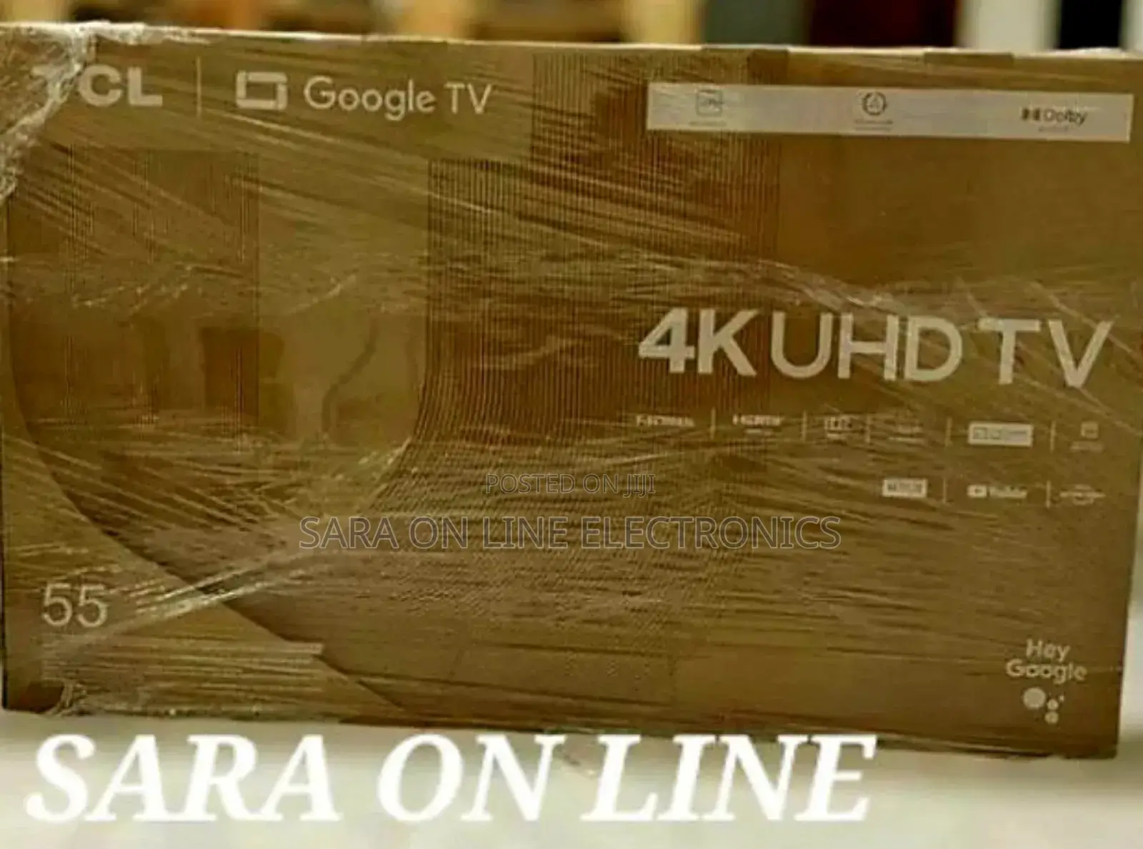 >>Tcl 55" Uhd Google Tv New Model Free Delivery