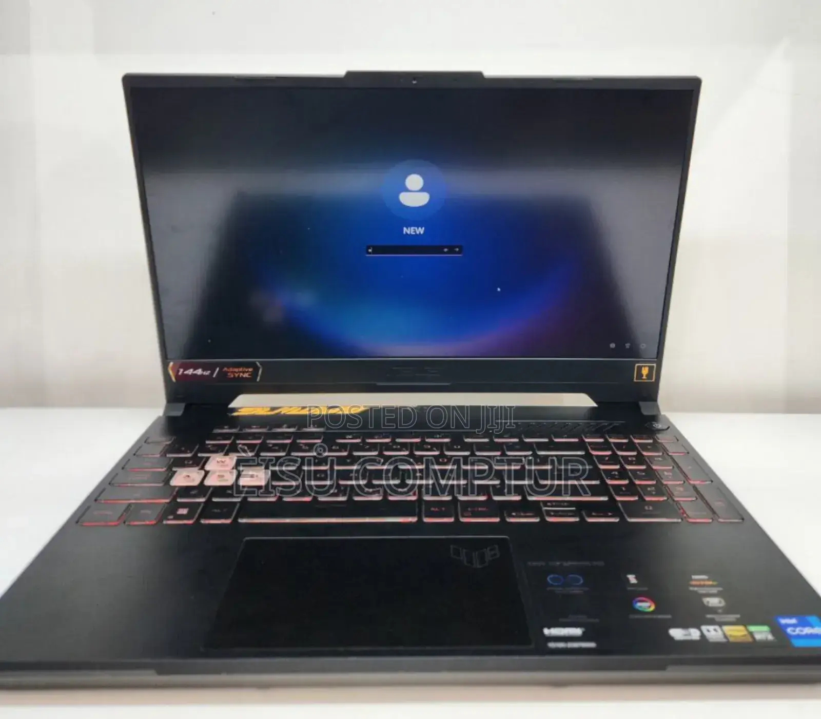 New Laptop Asus TUF Dash F15 16GB Intel Core I7 SSD 512GB