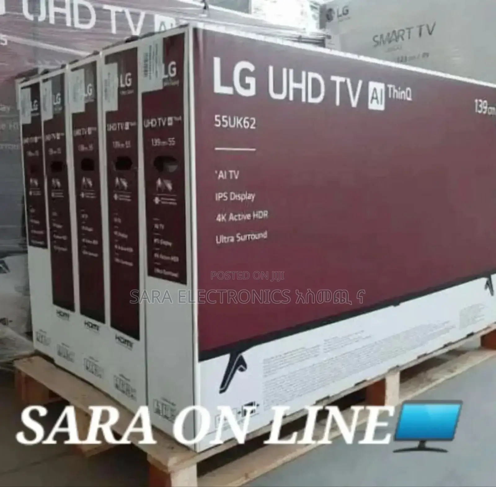 Lg 55" Uhd Smart Tv Free Delivery 10year Warranty
